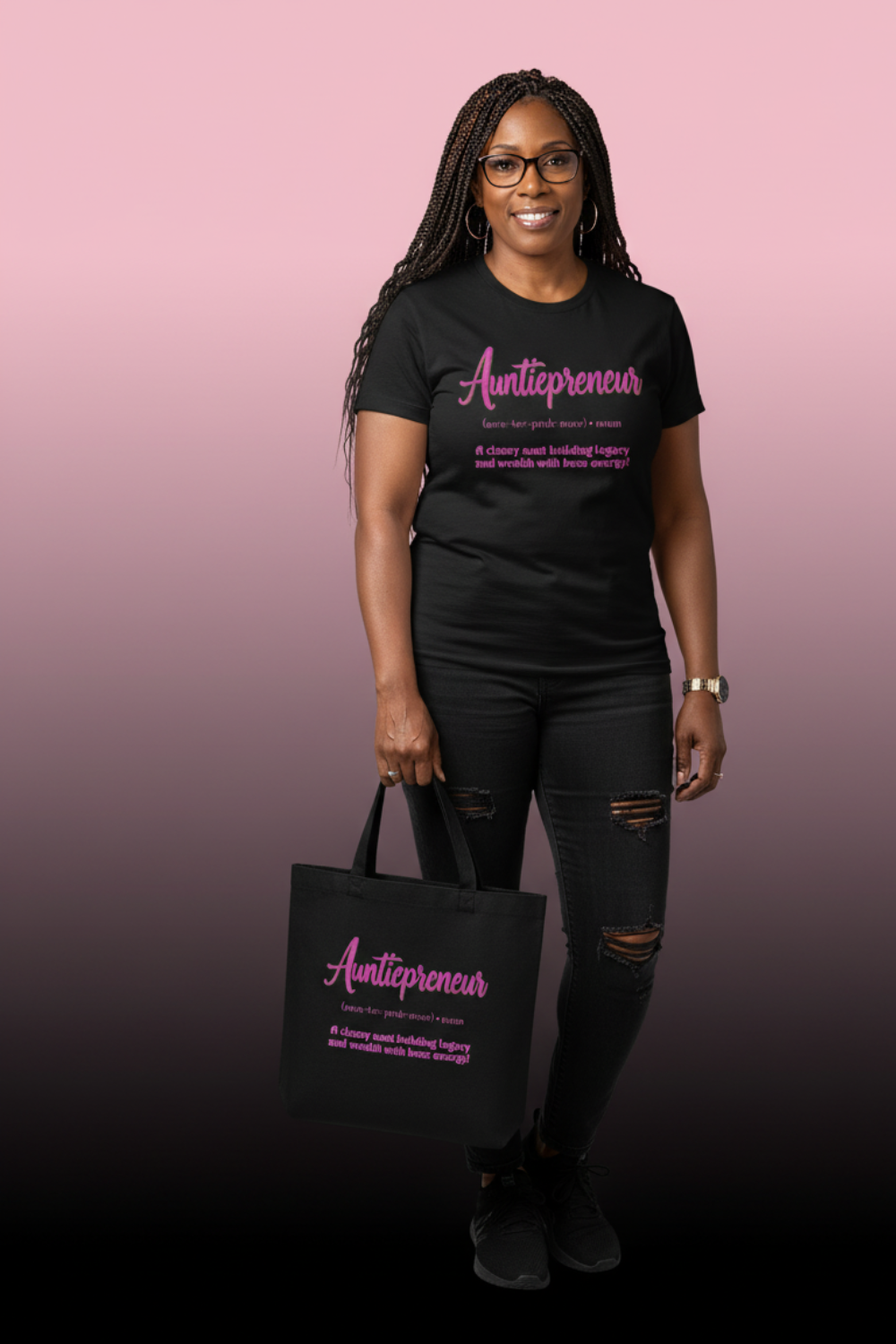 Auntiepreneur Tote Bag