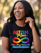 Autism Mom – Chosen. Strong. Unstoppable. | Autism Awareness & Neurodiversity Support Shirt