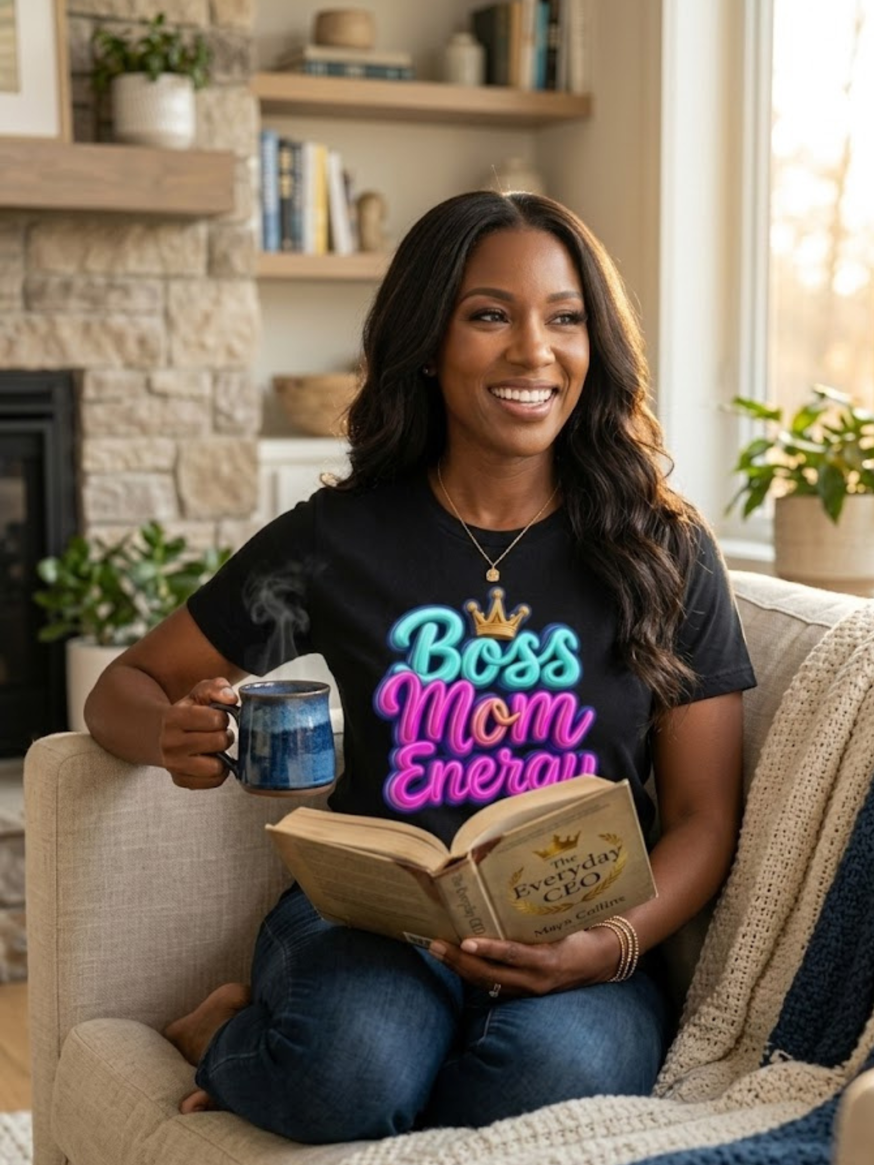 Boss Mom Energy Tee | Everyday Empowerment for Moms