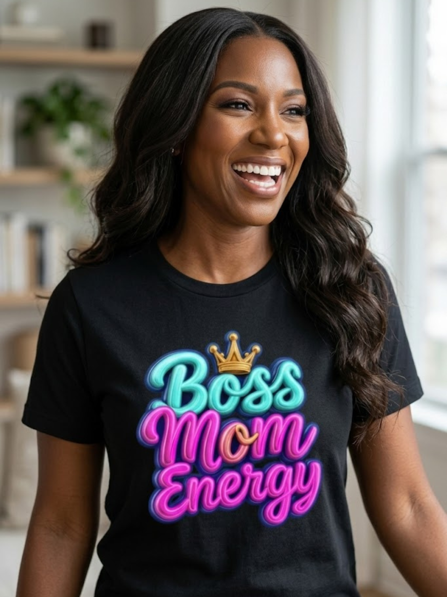 Boss Mom Energy Tee | Everyday Empowerment for Moms