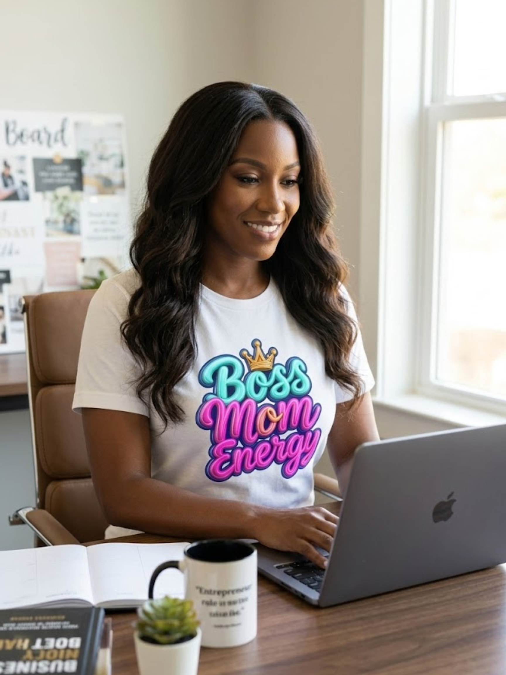 Boss Mom Energy Tee | Everyday Empowerment for Moms