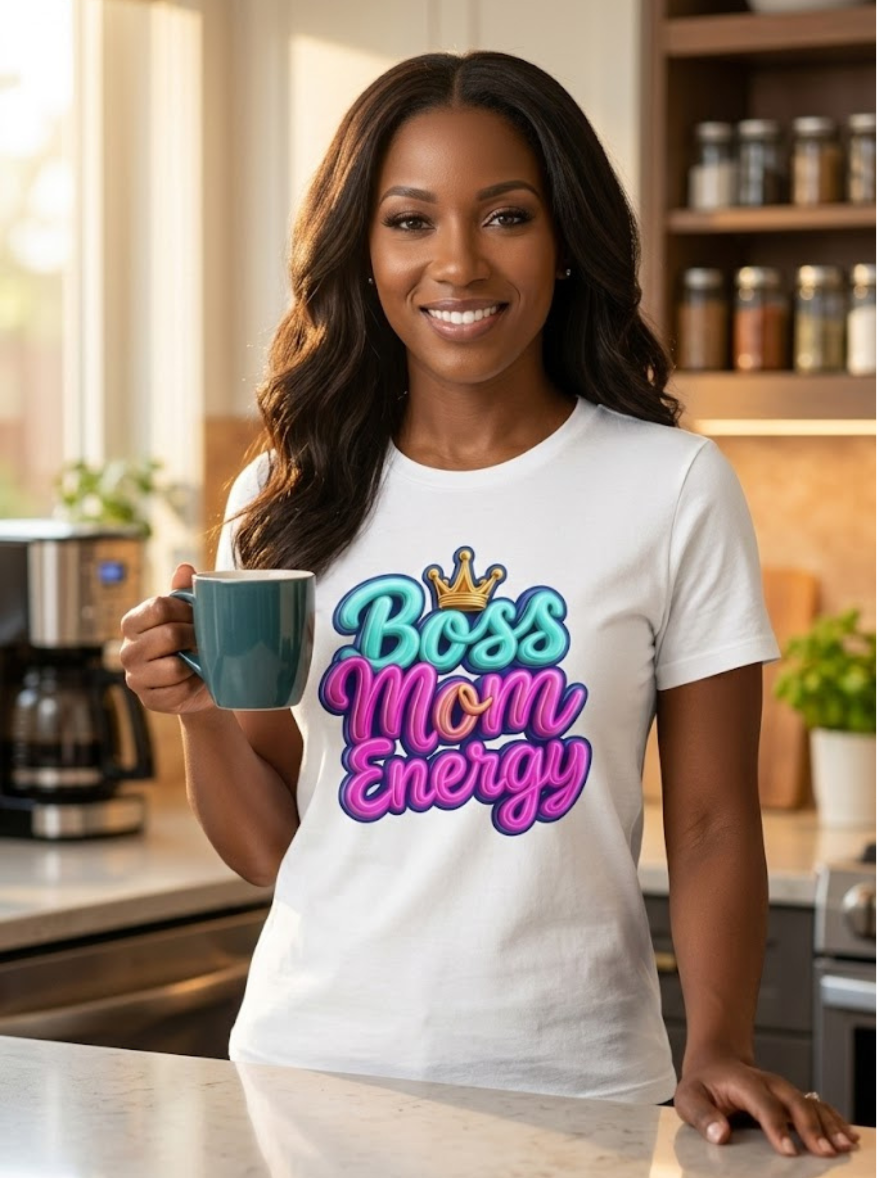 Boss Mom Energy Tee | Everyday Empowerment for Moms