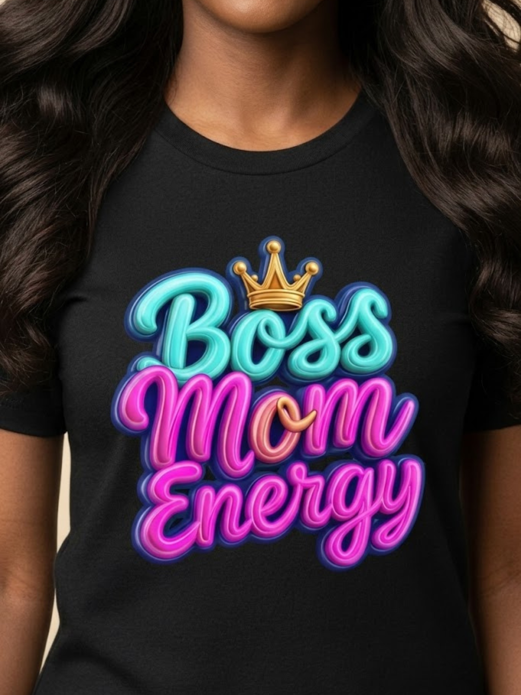 Boss Mom Energy Tee | Everyday Empowerment for Moms