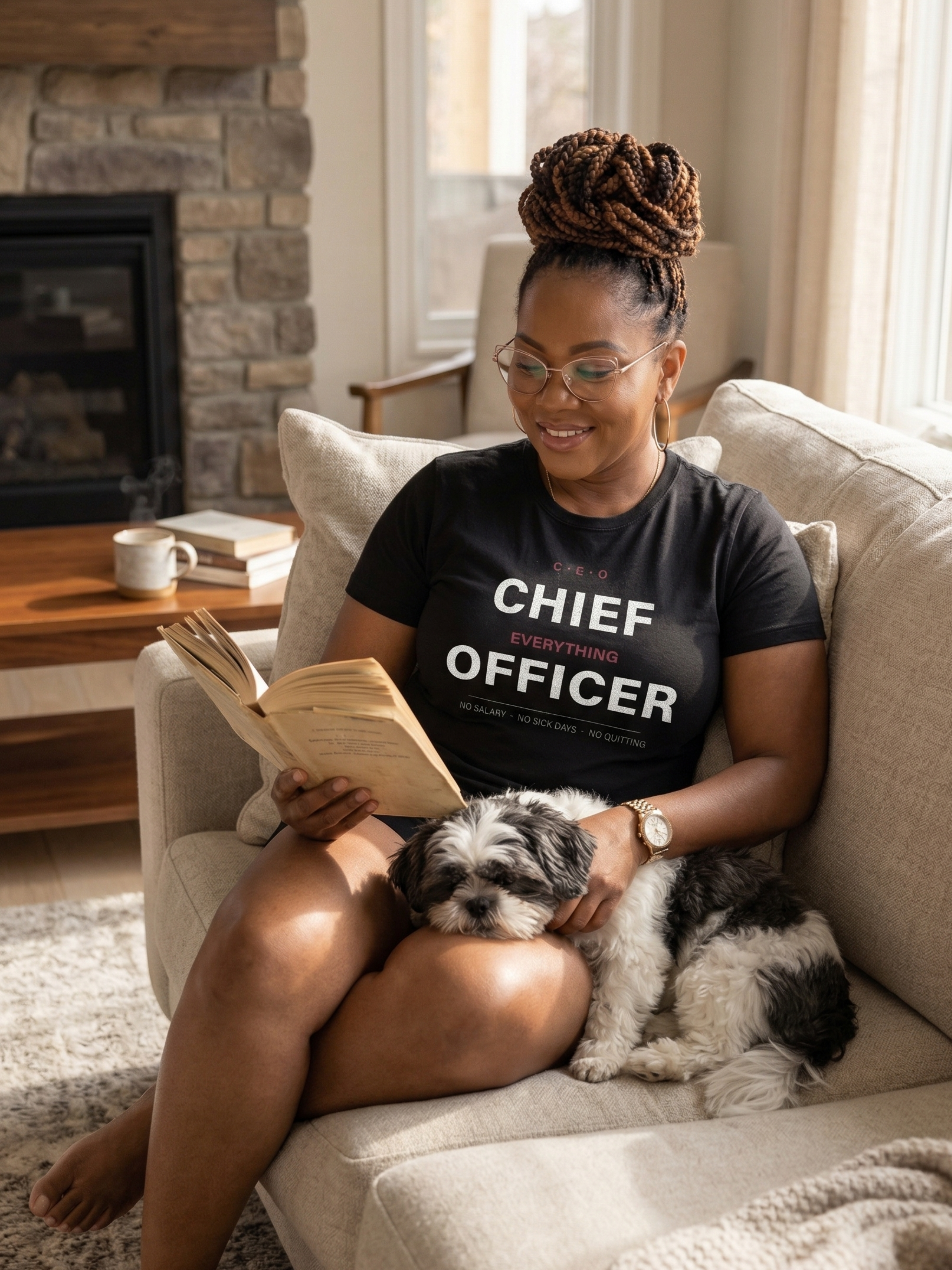 CEO Chief Everything Officer-Funny Mom Shirt | Mothers Day Gift Tee