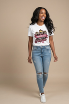 Prayed Up, Pinked Out & Powered by Purpose Tee | Empowering Unisex Shirt