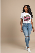 Prayed Up, Pinked Out & Powered by Purpose Tee | Empowering Unisex Shirt