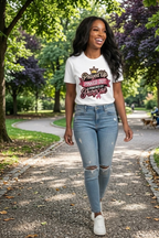 Prayed Up, Pinked Out & Powered by Purpose Tee | Empowering Unisex Shirt